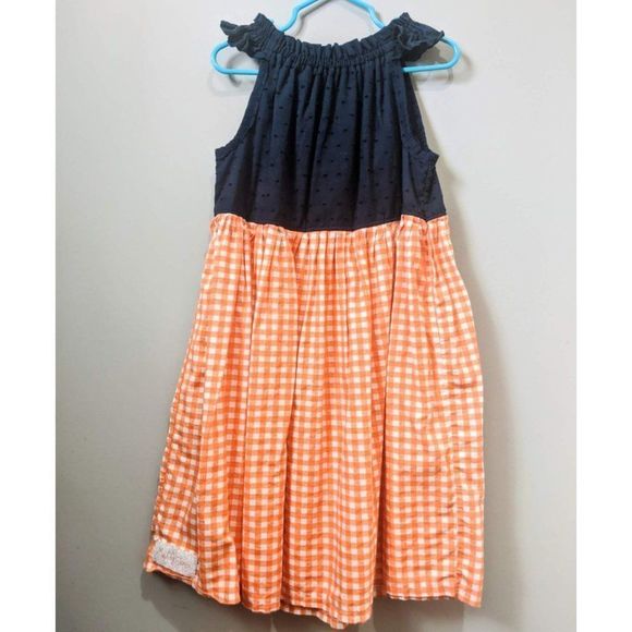 MADDY JAMES Eyelet & Gingham Dress - Picture 1 of 4